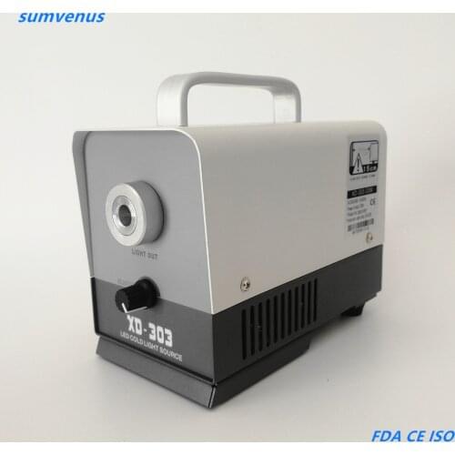 MINI Portable LED 20W Medical Cold Light Source Wolf Optical Fiber Endoscope Examination Surgery Gynecology ENT PETS Anorectal