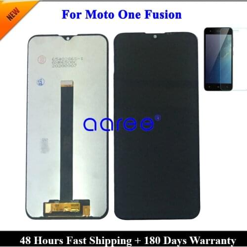 Tested Original LCD Screen For Moto One Fusion LCD Display For Moto one Fusion Display LCD Screen Touch Digitizer Assembly