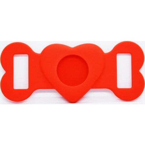 Pet Silicone Case for Apple Air Tag Trackers Protective Sleeve Anti-loss Soft Cover For Airtags Locator Anti-lost Accessories