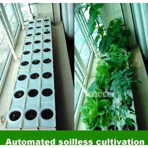 DIY Hydroponics System Home Garden Vegetable Growing Box Balcony Planting Hydroponic Equipment Soilless Cultivation Equipment