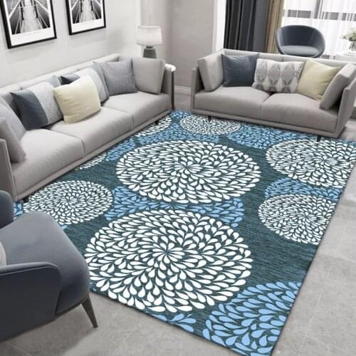 High Quality Nordic Art Carpets For Living Room Bedroom Area Rugs Luxury European Home decorate Carpet Simple Kitchen Floor Mats
