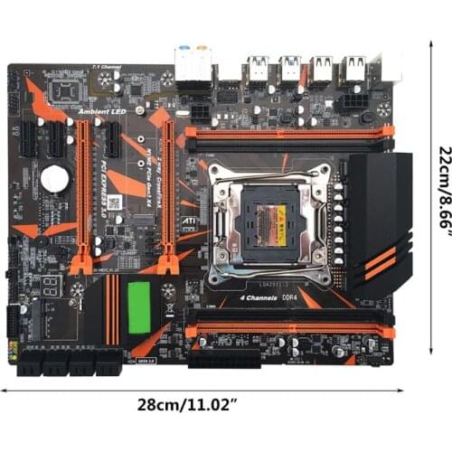X99 LGA2011-V3 Professional 4 Channel DDR4 Desktop Computer Motherboard Module