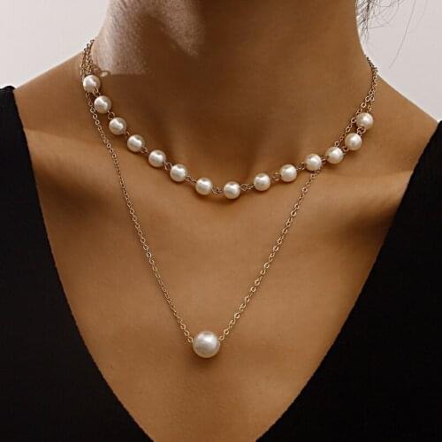 YWUULI Pearl Necklaces For Women