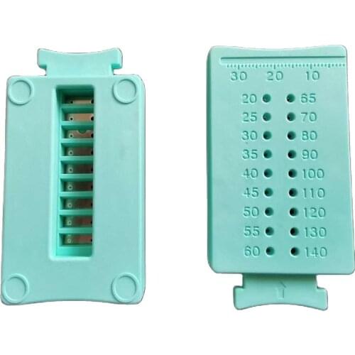 1Pcs Dental Materials Instrument Endo Ruler Gauge For Gutta Percha Points Measuring Tools Dentist Dentistry Use