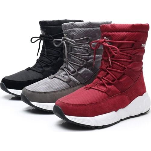 2021 Winter Women Snow Boots Outdoor Child Ski shoes warm Velvet Windproof Waterproof Ice Climbing Shoes Ski Equipment