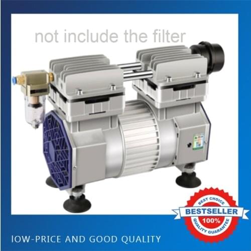 220V Small High Oil-free Vacuum Pump 51.7L/min 320W High Air Suction Pump Without Filter