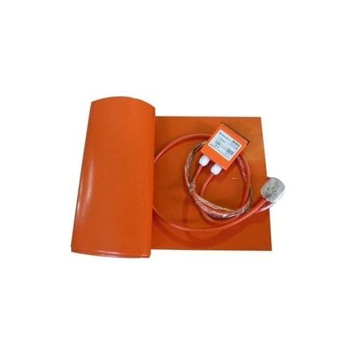 220V 3658W 900x1270MM silicone rubber heater Ped with Temperature control and plug MAX TEMP 260degree