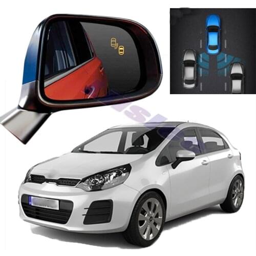 Car BSM BSD BSA Radar Warning Safety Driving Alert Mirror Detection Sensor For KIA Rio K2 Pride UB 2011 2012 2013 2014 2015 2016