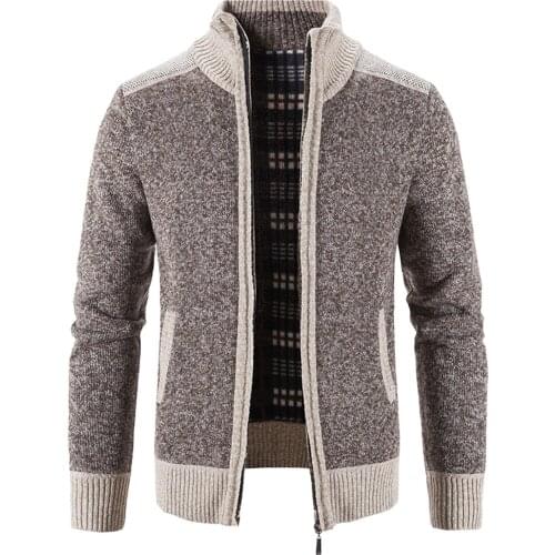 ISHOWTIENDA Men's Knitted Cardigans