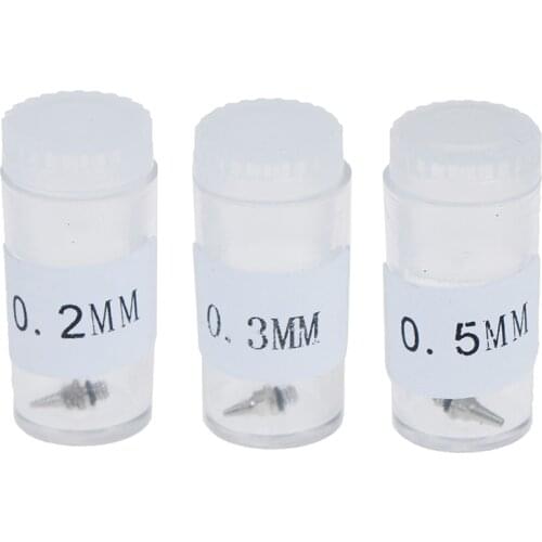 Airbrush Nozzle Needle Replacement Parts For Airbrushes Spray Gun Model Spraying Paint Sprayer Tool 0.2/0.3/0.5mm 1PC
