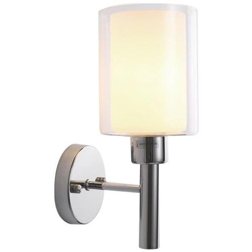 Bedroom Wall Lamp Bedside Lamp Double-Layer Glass Wall Lamp Hotel Room Wall Lamp Single-Head Home Decoration Wall Lamp