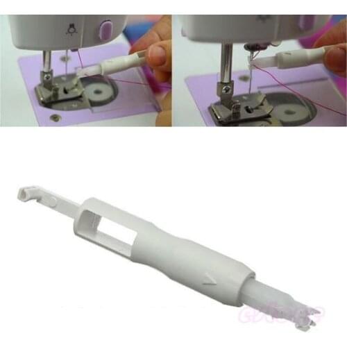 New 1Pcs Needle Threader Insertion Tool Applicator For Sewing Machine Sew Thread