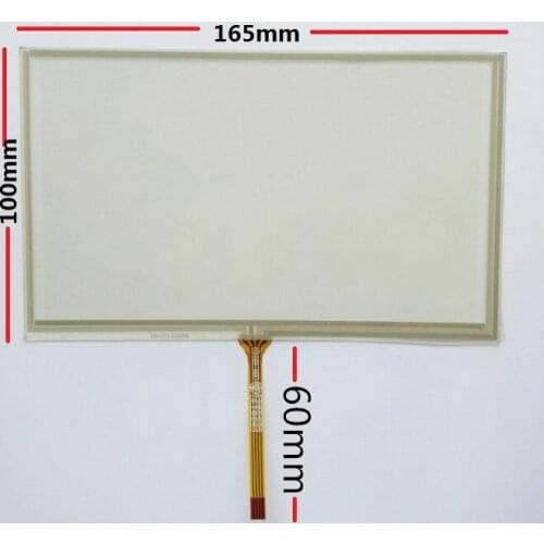 New 7-inch soft screen is suitable for the on-board touch screen resistance soft screen 165*100mm