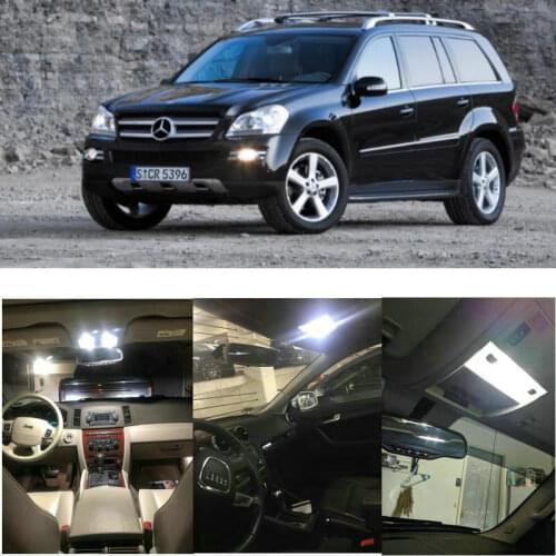 LED interior lighting complete set For Mercedes GL-Klasse X164 16pc