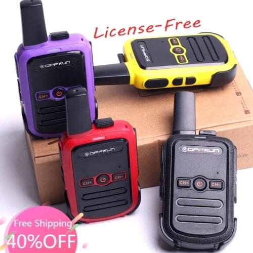 OPPXUN OPX-C51 MINI Handheld Walkie Talkie Portable Ham CB Two Way Radio Handy Communicator Long Range Transceiver Gift Camping