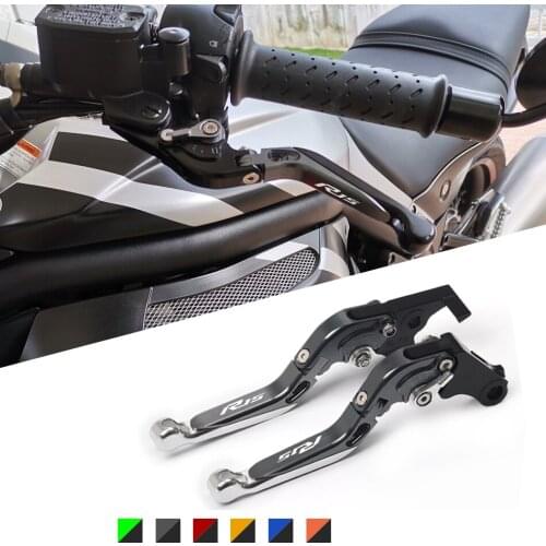 Brake Clutch Levers For YAMAHA R15 V3 2017 2018 Retro Lever Extendable Folding Lever Motorcycle Accessories Adjustable