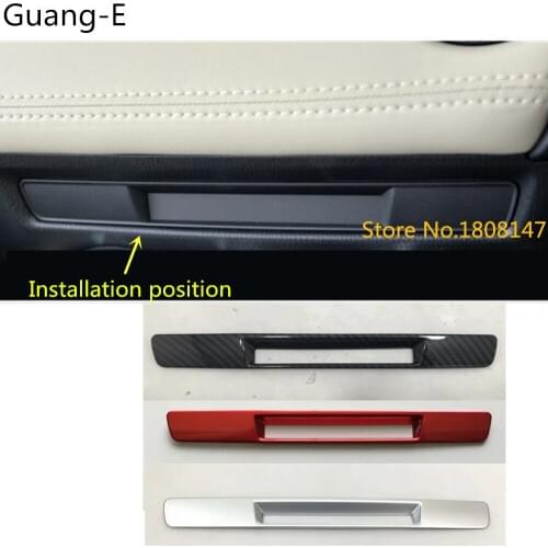 Car Styling Inner Seat Heater CD Decorative Frame Socket Charge Lighter Switch Trim For Mazda2 Mazda 2 Demio 2015 2016 2017 2018