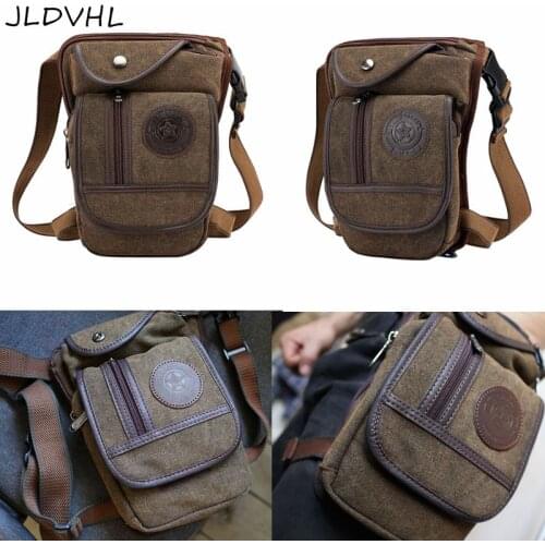 Men Waterproof Nylon Drop Leg Bag Fanny Waist Pack Thigh Belt Hip Bum Military Tactical Motorcycle Riding Multi-purpose Pouch