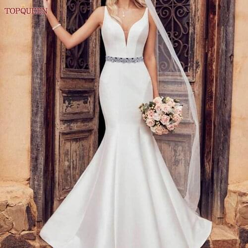 TOPQUEEN S10-D Lady Belt with Diamonds on Elastic Band Wedding Party Women Fashion Dress Pants Clinch Belts for Women Belt