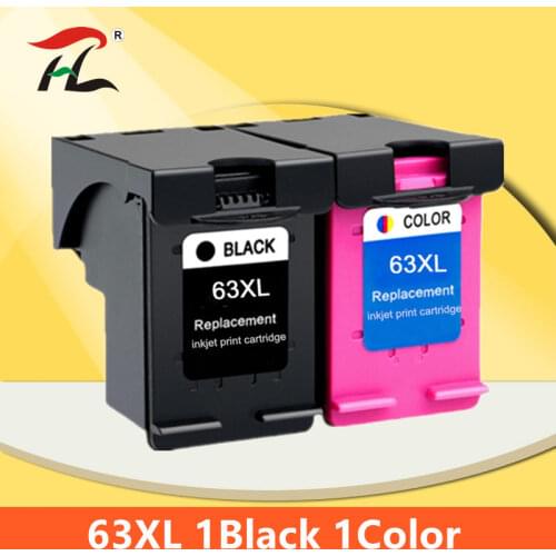 For HP 63 63XL Remanufactured Ink Cartridge for HP63 for hp printer Deskjet 1110 1112 2130 2131 2132 2133 2134 3630
