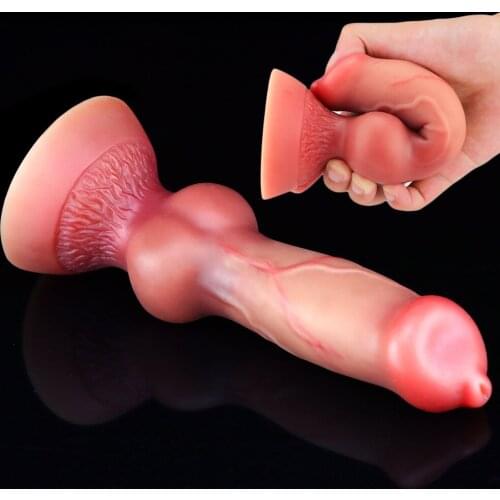 Womens Dildo Strap-On Dildo Realistic Penis Sex Toys for Women Clitoris Stimulator Female Masturbation Silicone Anal Butt Plug
