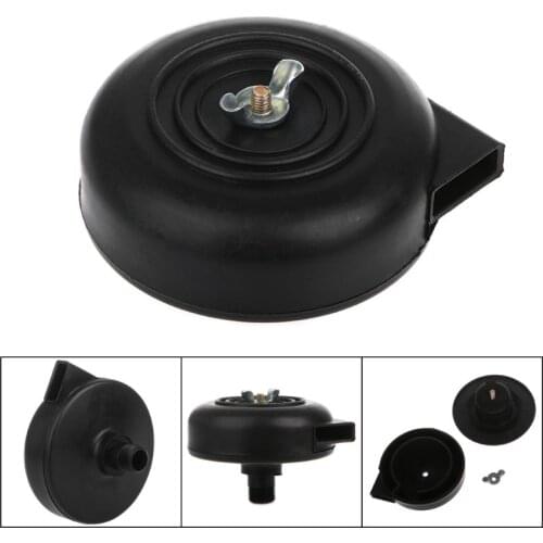 1pc 16/20mm Black Plastic Male Threaded Exhaust Noise Muffler Air Filter Silencer Compressor