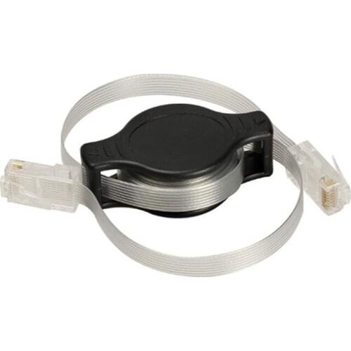 100pcs Retractable Connector RJ45 Network Cable rj45 Ethernet Lan Internet Cable