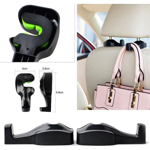 2pcs/lot Car Back Seat Headrest Hanger Holder Hook for skoda superb chevrolet captiva vw touran kia sportage 2017 Accessories