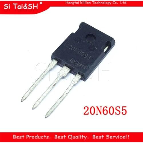 5pcs SPW20N60S5 TO-247 20N60S5 TO247 SPW20N60 20N60 N-channel FET 600V 20A new original