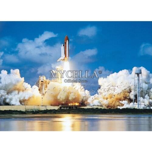 5d Diy Diamond Painting Space Shuttle Diamond Embroidery Full Rhinestone Mosaic Planes Picture Wall Stickers Christmas Gift