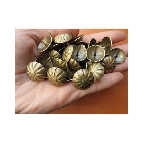 Antique Decorative Upholstery Tacks Chrysanthemum bubble nail sofa decorative nail doornail diameter 17MM*15MM