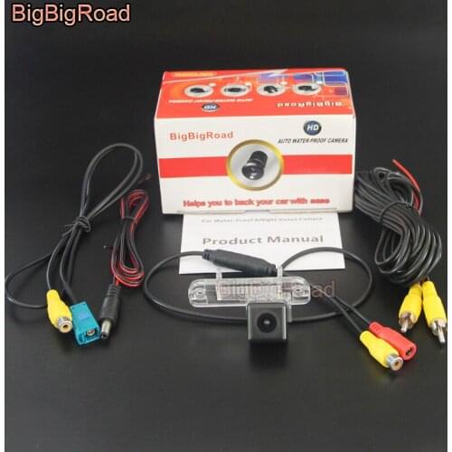 BigBigRoad Car Reverse Camera Rear View Camera For Mercedes Benz M Class W164 ML450 ML350 ML300 ML250 Original Screen Compatible