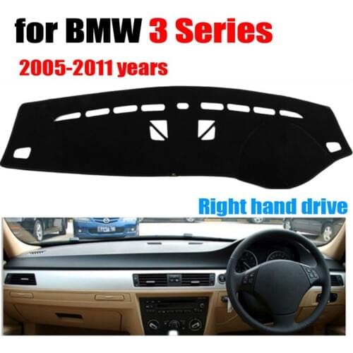 Free shipping!!! Car dashboard covers mat Right hand drive dashmat pad dash cover for BMW 3 Series No Navigation 2005-2011 years
