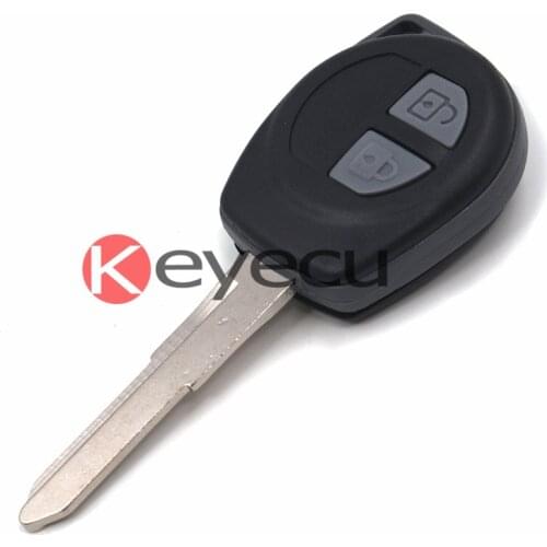 KEYECU Brand New Replacement Shell Remote Key Case Fob for SUZUKI SX4 Swift 2 Button