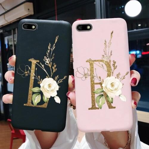 Case For Honor 7A Case on Huawei Honor 7A DUA-L22 Case Cover Soft Silicon Letters Phone Cases For Huawei Honor 7A 7 A Back Cover