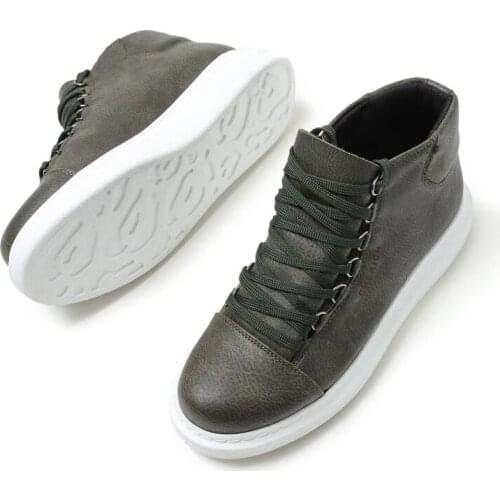 Chekich Mens and Womens Shoes Khaki Non Leather Autumn Season Lace Up Unisex Sneakers Comfortable Ankle Gentlemens Fashion Wedding Special Price High Quality Footwear Light Breathable Warm Boots Snow Winter CH258 V3