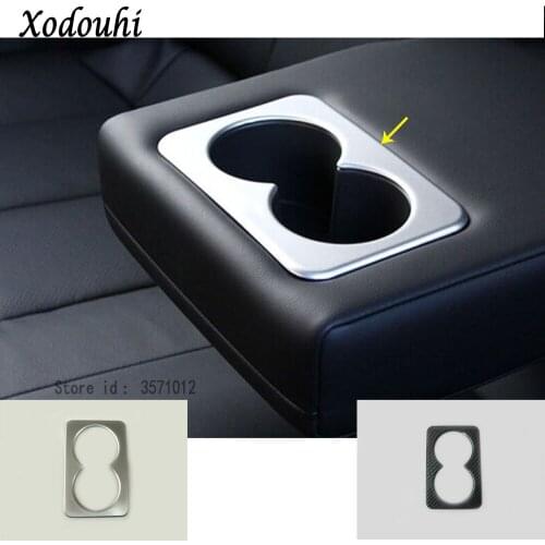For Nissan X-Trail XTrail T32/Rogue 2014 2015 2016 Car Cover Trim Rear Back Center Console Cup Holder Gear Box Frame Armrest