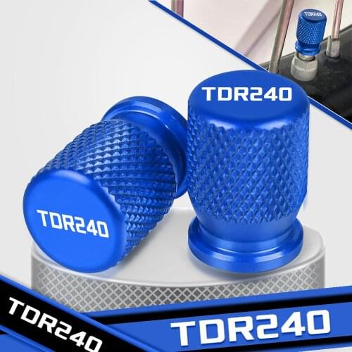 For Yamaha TDR240 TDR 240 TDR 125 1988-2021 2020 2019 18 17 Motorcycle CNC Accessorie Wheel Tire Valve Stem Caps Airtight Cover