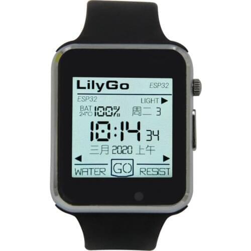 LILYGO® TTGO T-Watch-2020 ESP32 Main Chip 1.54 Inch Touch Display Programmable Wearable Environmental Interaction