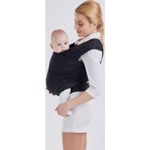 Multifunctional Newborn Infant Sling Wrap Baby Stretchy Carrier Backpack Front Holding Shoulder Belt X-shaped