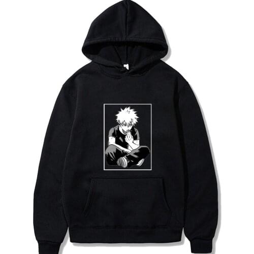 My Hero Academia Fashion Animation Hoodies Pullovers Tops Unisex Clothes