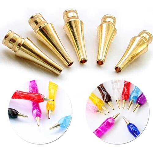 New 5D Diamond Painting Tool Metal Point Drill Pen Heads Replacement Pen Heads Diamond Embroidery Accessories Multi Placer Tip