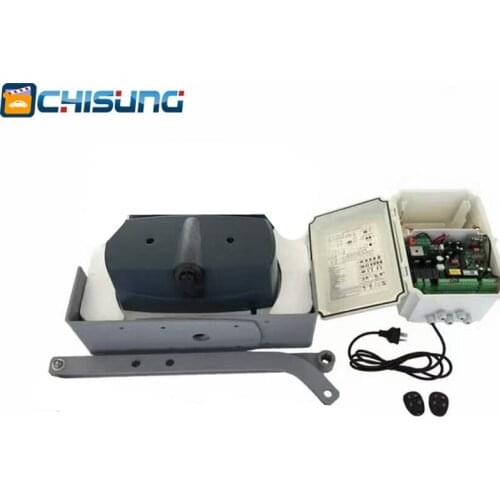 Single Swing Motors Single Curve arm swing gate opener with control board DC24V model