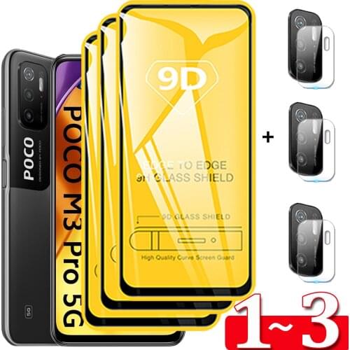 Pelicula poco m3 pro 5g,Protective Glass For Xiaomi Poco M3 X3 NFC Screen Protection Front Film Xiomi Poco M3 Pro Tempered Glass