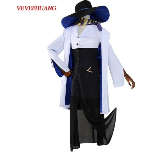 VEVEFHUANG Game Arknights Orchid Cosplay Costume Halloween Carnival Dress Women Anime Uniform cosplay for halloween costume