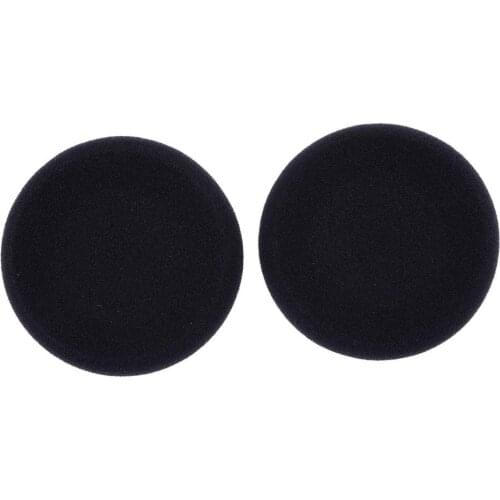 1 Pair Headphone Ear Pads Sponge Replacement Ear Pads Cushion For Sennheiser PX100 PX80 PC131 Round Soft Sponge Ear Cushions
