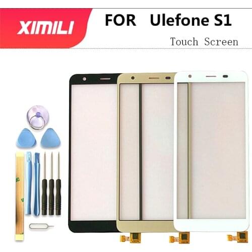100% Original For Ulefone S1 Touch Screen Sensor Digitizer Touch Panel Replacement Mobile Phone Accessories For Ulefone S1 Pro