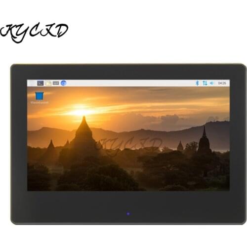 7 Inch 1024*600 IPS Touch Screen TFT LCD Display with Case HDMI-Compatible Mini PC Monitor For Raspberry Pi/Win10/Win8/Win7