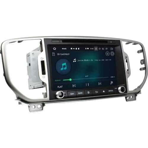 4GB RAM Octa Core Android 8.0 Car DVD Player for Kia Sportage 2016 Car Radio GPS Multimedia 4G WIFI Bluetooth USB DVR 32GB ROM
