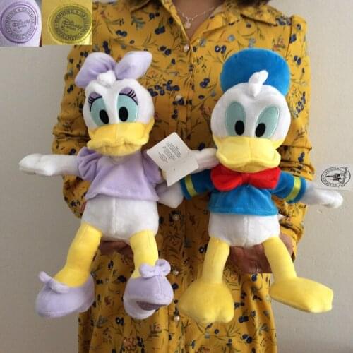 Disney Mickey Minnie Mouse Friends Donald Duck Daisy Plush Toys Cartoon Animal Doll Children Birthday Gifts